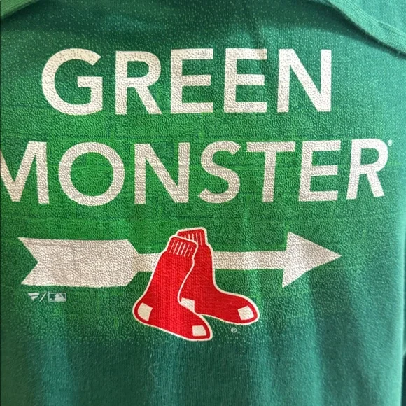 Green Monster Hoodie with Red Socks Logo - Picture 2 of 6